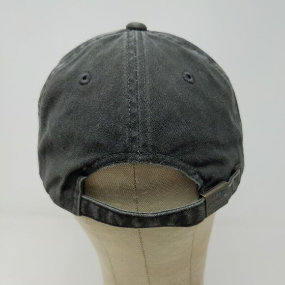 Port Authority Men's Pheasant Slideback Hat Gray Embroidered Logo - Picture 7 of 11